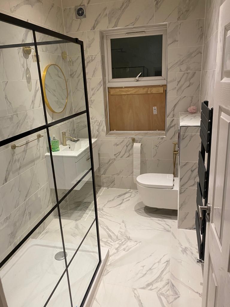 Full bathroom installation